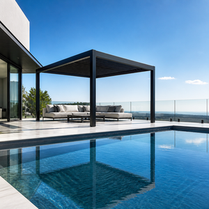 Gazebo Elegante y Resistente a la Oxidación, Modelo Ultimate Pro Veranda, Sin Mantenimiento, con Juntas Estructurales Estables y Comodidad de <span class=keywords><strong>Hogar</strong></span> - Product Image 1