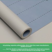 Revêtement de sol en PVC gris uni, épais, résistant à l'usure, adapté à un usage commercial, tapis de sol pour la maison, style chinois moderne, origine Chine