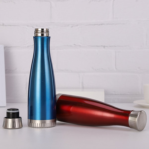 ขวดน้ำดื่มสแตนเลสสองชั้นพร้อมฝาสแตนเลสออกแบบโลโก้ได้ตามต้องการ - Product Image 2