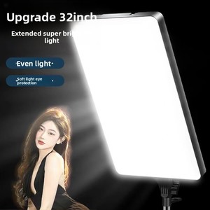 Nouveau kit d'éclairage bicolore RL-32 100W 32 pouces, panneau LED de studio, pièces de lumière LED longue portée pour la photographie et <span class=keywords><strong>TikTok</strong></span> - Product Image 3