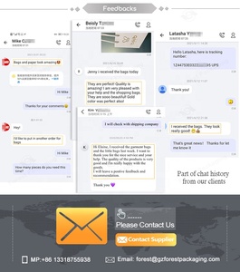 Embedded Ribbon Handle Luxury Rigid Cardboard White <strong>Paper</strong> <strong>Bag</strong> for Shopping Boutique <strong>with</strong> <strong>Logo</strong> Print - Product Image 5