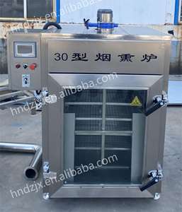 آلة تدخين اللحوم والأسماك الكهربائية التجارية DZJX بسعات 30، 50، 100، 150، 200، 250، 300، 500، 600، 800، 1000 كجم - Product Image 5