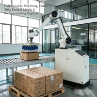 Robot de Paletización Automática, Manipulador de Apilado de Alta Velocidad para Línea de Producción de Envasado de Pienso para Animales