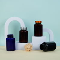 Contacter L'ANIMAL FAMILIER coloré personnalisable met la bouteille en bouteille pharmaceutique de bouteille de capsule avec des couvercles pour votre