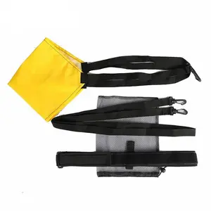 Adjustable Swim Training Belts,Swim Resistance Bands parachute For For Adult Kids Leash Mesh Safety Swimming Pool Tools