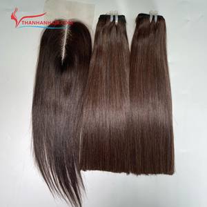 Prêt à Expédier Paquet d'Extension de Cheveux Raides Os Machine à Trame Cheveux Sans Perte de Cheveux Vente jusqu'à #30 $ par Kilo - Product Image 4