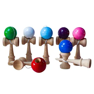 C09001 Sticky Paint Premium Skill Toy other toys Prime beech wood Kendama with standard size