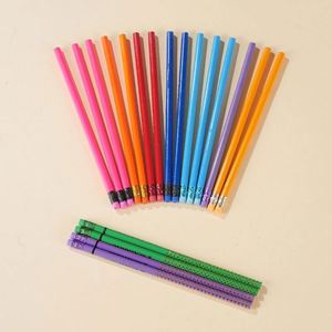 Prix d'usine Hexpresharpen Hb 10 crayons en bois 2Hb avec gomme rouge - Product Image 4
