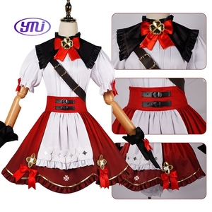 Venta al por mayor de alta calidad Genshined impacto <span class=keywords><strong>Klee</strong></span> bruja Lolita vestido de sirvienta Halloween fiesta <span class=keywords><strong>Cosplay</strong></span> disfraz - Product Image 4
