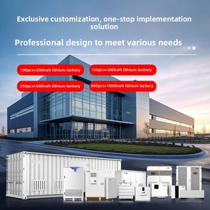 Significant Effect Customizable System Energy Storage Converter 100 kWh Lithium Battery Energy Storage Cabinet Outdoor Cabinet - Product Image 5