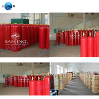Gas FM200 500KG Dengan Tangki untuk Sistem Pemadam Kebakaran FM200