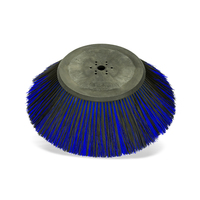 Brosse latérale robuste ZhenDa en nylon et fil d'acier PP pour balayeuse de voirie, équipement de nettoyage municipal