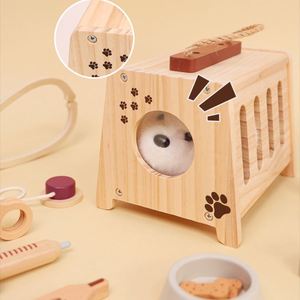 Juego Educativo Imaginativo de Animales de Peluche con Perro de Peluche, Kit de Doctor de Mascotas y Accesorios - Product Image 4