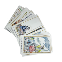 Cartes de tarot imprimées offset avec design entièrement personnalisé, jeux de cartes d'affirmation sur carton