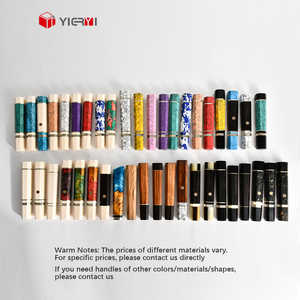 Tay cầm dao hình bát giác tự làm, bán buôn số lượng lớn, chất liệu sợi carbon/xanh ngọc/gỗ/nhựa dành cho dao nhà bếp - Product Image 2