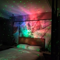 Projecteur de ciel étoilé lumière Laser lampe de Projection d'étoile de galaxie effet de scène de lampe d'onde de 30 motifs pour les lumières de fête à la maison