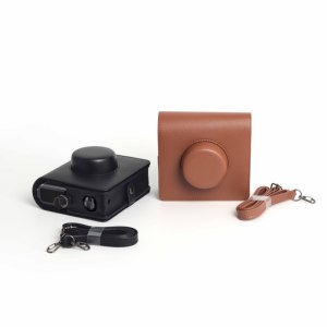 Tas Kamera Kulit PU Fujifilm <span class=keywords><strong>Instax</strong></span> Wide EVO WIDE 100, Solusi Penyimpanan Pelindung Lembut untuk Kamera W100 - Product Image 5