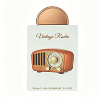 Eau de parfum unisexe de haute qualité inspirée des radios vintage, notes d'agrumes, style arabe, vaporisateur naturel
