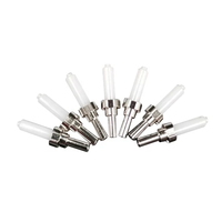 Konektor Serat Optik DAMU SC UPC Zirconia Ceramic Ferrule Kekerasan Tinggi Singlemode 2.5mm OEM Kabel Patch Jaringan FTTH