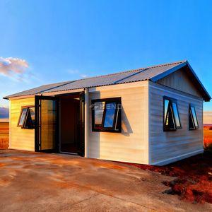 Maison préfabriquée pour une famille, Fournisseurs de maisons préfabriquées à Bali, Annexe extensible, Maison conteneur de 20 pieds avec 2 chambres - Product Image 1