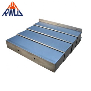 Bouclier de plaque de fer inoxydable Machine Travel Way Protection Cover Shield CNC Axis Guard Telescopic Metallic Plate Shield - Product Image 5