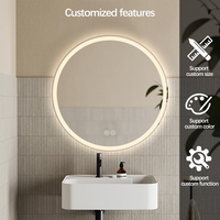 Miroir au design personnalisé Miroirs intelligents avec lumière Led Espejos Con Led Miroir avec désembueur