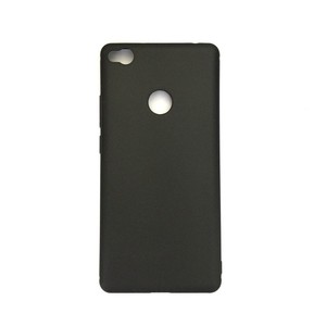 Fabricante al por mayor mate TPU casos suave esmerilado contraportada funda de silicona para teléfono móvil para ZTE Nubia Z11 Max negro