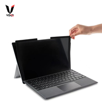 Prime Frame Glue filtre de confidentialité Anti espion Blue Light Cut bande d'étanchéité Anti-éblouissement protecteur d'écran de confidentialité pour Surface Pro 6789
