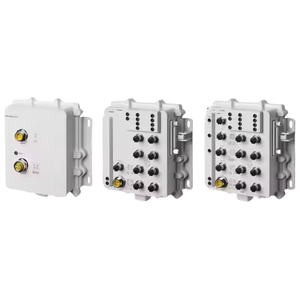 IE-2000-8T67P-G-E IE2000 IP67 10 Puertos FEM12 (8 PoE+) 2 GE (LanBase) Capa 2 10/100Mbps Transmisión Gigabit Switch Industrial - Product Image 4