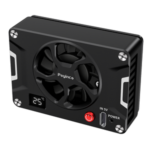 Sistema de refrigeración de cámara Mini ventilador de refrigeración con pantalla de temperatura inteligente ajustable para cámara Sony <span class=keywords><strong>Canon</strong></span> FUJIFILM - Product Image 1