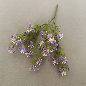 <b>Artificial</b> 5 Forks Gypsophila <b>Baby</b> <b>Breath</b> Bouquet Faux Soft Rubber Flower for Wedding Home Table Party Decoration - Product Image 4