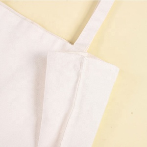 Sac à provisions <span class=keywords><strong>en</strong></span> tissu de coton à une épaule personnalisé 100% coton pour étudiant et sac à dos publicitaire de supermarché - Product Image 3
