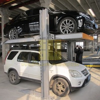 Ascenseur de voiture hydraulique à deux poteaux 2.3 T vitesse de levage rapide empileur de voiture à deux poteaux pour une utilisation en atelier et en garage privé