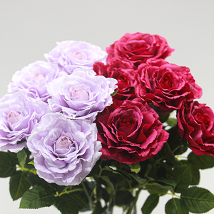 Haute qualité Real Touch thé <span class=keywords><strong>Rose</strong></span> hydratant fleurs artificielles pour noël mariage saint valentin décorations de fête de jardin - Product Image 3