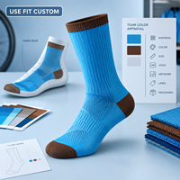 Chaussettes de cyclisme Aero Rib Aero Socks, chaussettes de cyclisme sur route en polyester et nylon, chaussettes de sport personnalisées