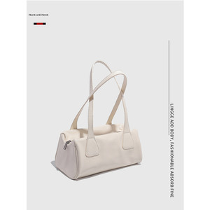 กระเป๋าสะพายไหล่หนัง PU แบบซิปเดี่ยว สไตล์เรโทร แฟชั่นผู้หญิง Jianghu รุ่นใหม่ล่าสุด เรียบง่าย สบายๆ ใช้ได้ทุกฤดู กันน้ำ - Product Image 2