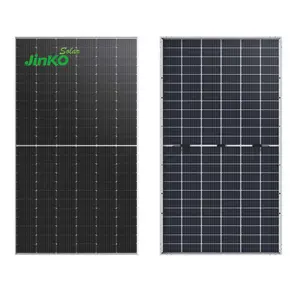 La mejor marca Jinko 550W Panel solar Jinko Tiger Pro Módulo bifacial 540W 545W 550W Longi 550W Panel solar con precio barato