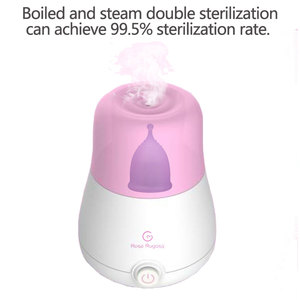 Hecho en China Limpiador de vapor para silicona Copa menstrual Periodo Copa Esterilizador - Product Image 1