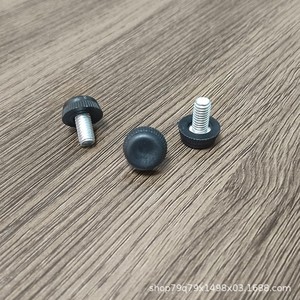 Patas Ajustables M6 de 15 mm, Patas de Plástico para Muebles, Gabinetes, Equipos de Oficina, Fácil Instalación, Diseño Industrial - Product Image 4