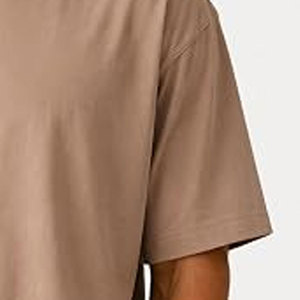 T-shirt Homme Coton Coupe Ample Col Rond Couleur Unie Coupe Slim Personnalisable Collection Été – Nouveauté Tendance - Product Image 3