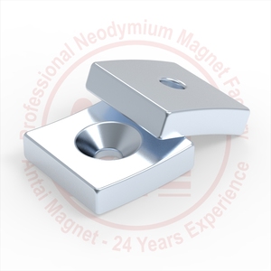 Imanes de Ndfeb redondos del cilindro del imán del neodimio con servicio de proceso de doblez de la raya magnética - Product Image 3