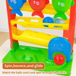 Jouet musical interactif pour la petite enfance : Pêcheur de poissons avec effets lumineux et circuit éducatif - Product Image 4