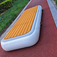Plateforme flottante gonflable personnalisée pour bateau