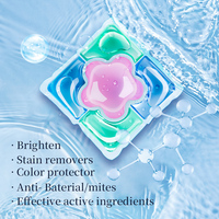 Capsules de lessive 5 en 1 en gros, haute efficacité, écologiques, jetables, capsules de lessive pour lave-linge, capsules de lavage pour vêtements