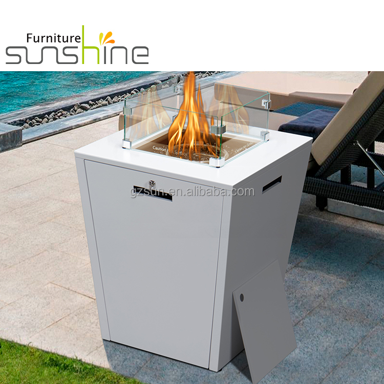 Уличная мебель Sunshine, пожарная яма от производителя, уличный газовый пожарный стол от производителя