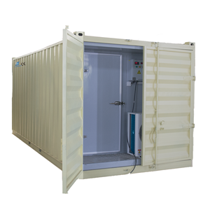 कम शोर कंटेनर ठंडे कमरे 20 फीट/40 फीट ब्यूचर मांस कंटेनर सब्जी फल परिवहन फ्रीजर कंटेनर - Product Image 4