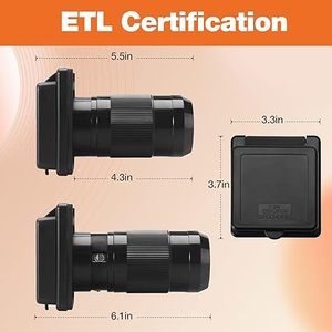 50 <span class=keywords><strong>amp</strong></span> 125/250V RV điện đầu vào biển điện đầu vào nam đầu vào ổ cắm điện cho Trailer, thuyền, RV điện đầu vào - Product Image 4