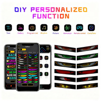 Devil Eyes Light Rgb Led Pixels Light Grands écrans Led flexibles Panneaux publicitaires de voiture Affichage matriciel Led pour voiture
