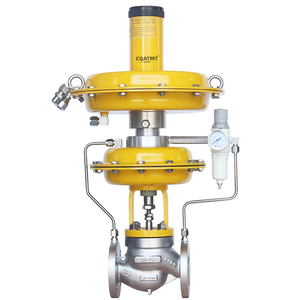 Válvula de micropresión reguladora de diafragma autooperada CQATMT, válvula de alivio de nitrógeno de acero inoxidable, válvula de suministro de nitrógeno - Product Image 1