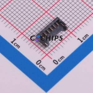 GT-A1201WRS-106B1101 Wire-to-Board Pin Header SMD,P=1.2mm Connector 1x6P 1.2mm Horizontal Mount 6P - Product Image 1
